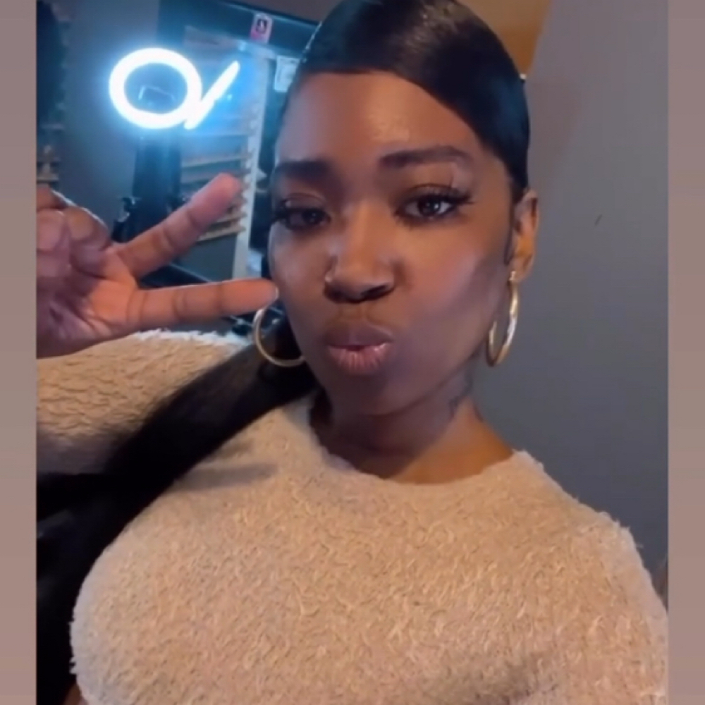 Sleek Ponytail at Shades Of Fee Beauty Boutique in Baltimore, MD