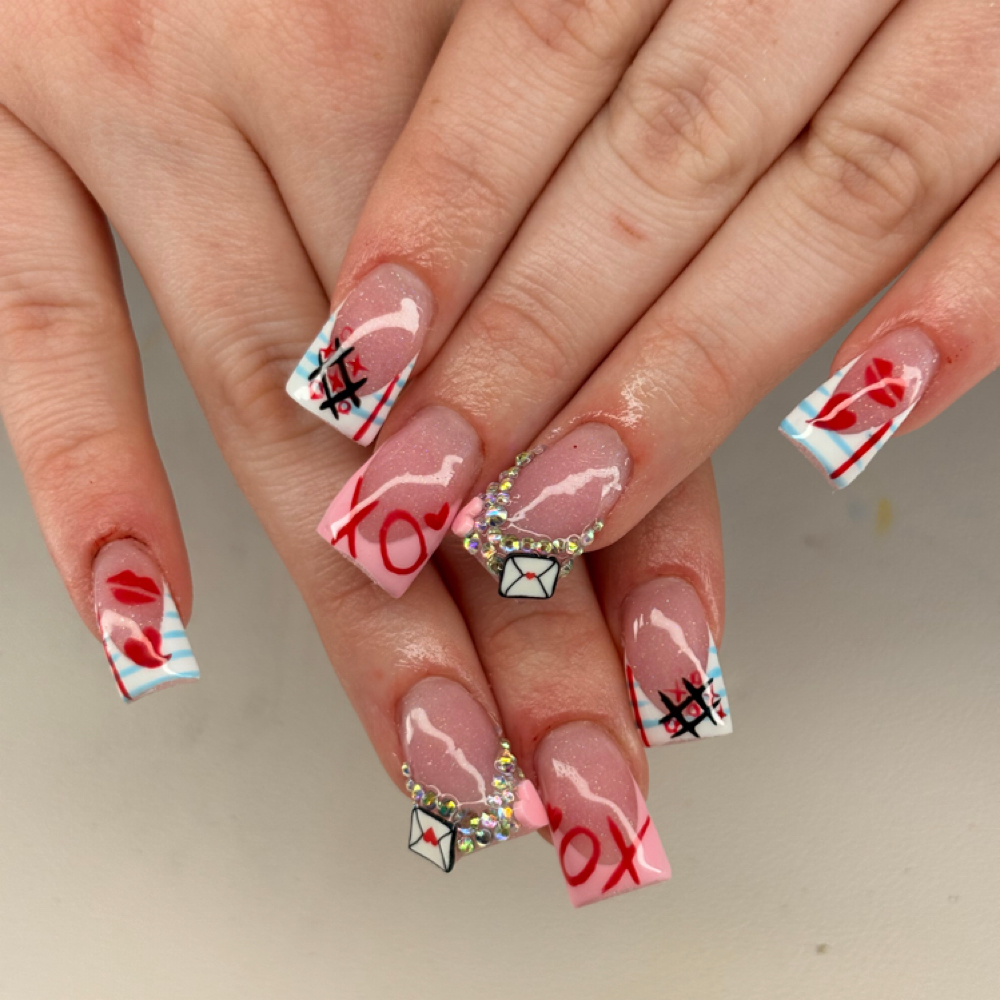 Full Acrylic Set - Tier 3 Design at ClawsbyEloise in Crowley, TX