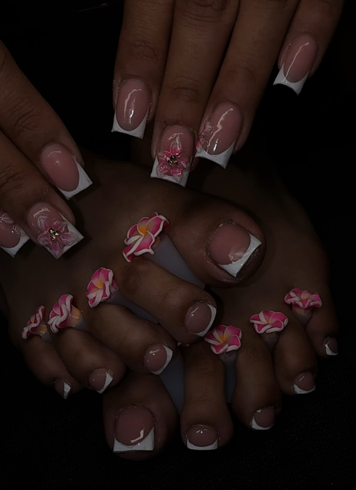 Acrylic Toes $20 Dollars Extra