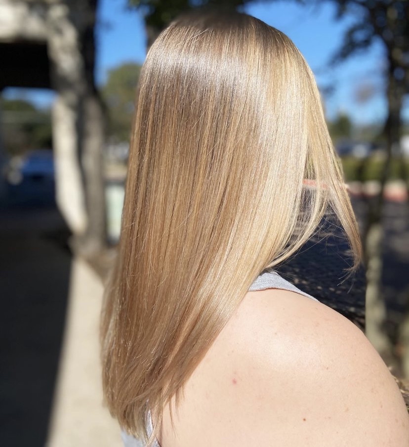 Color, Partial Highlight & Blow-Dry at MegzStylez in Cedar Park, TX