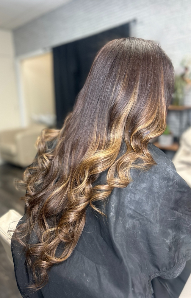 Tape in install at Hair By Kopper in Columbus, GA