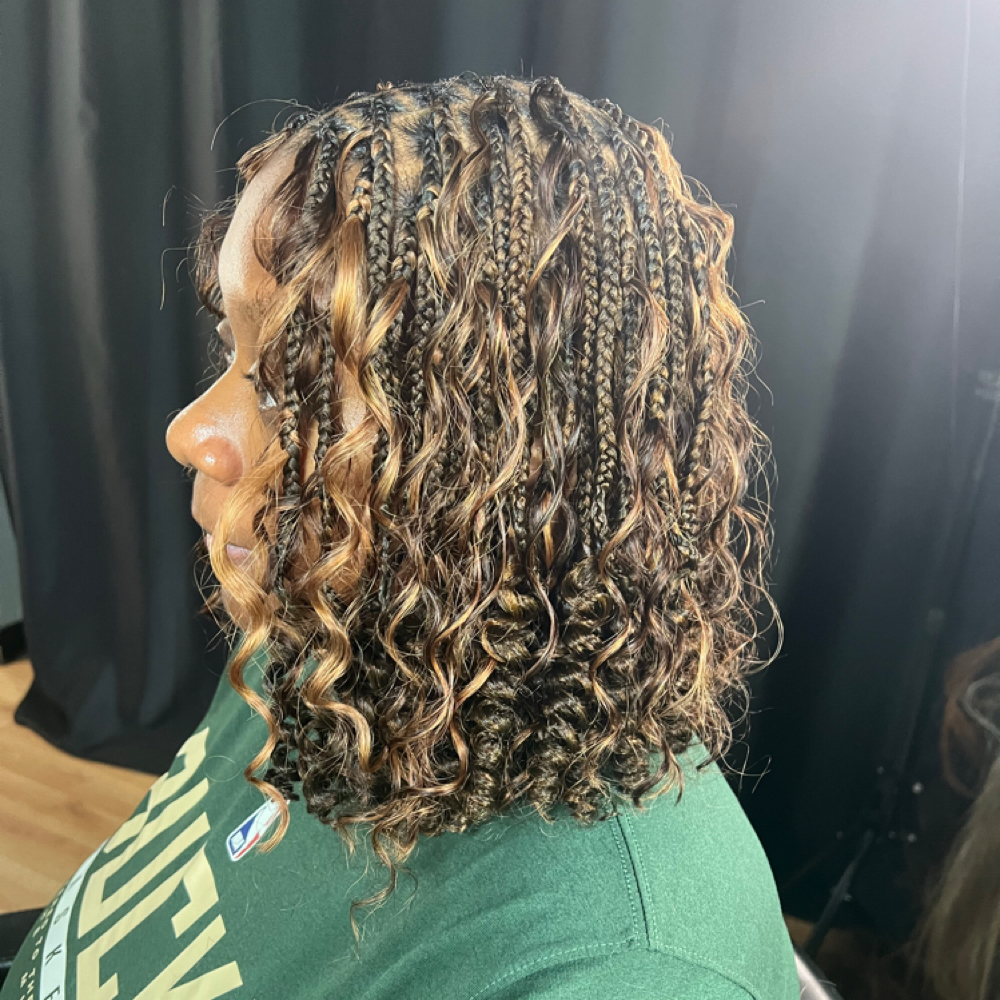 Boho Bob at Precise Braids in Kenosha, WI