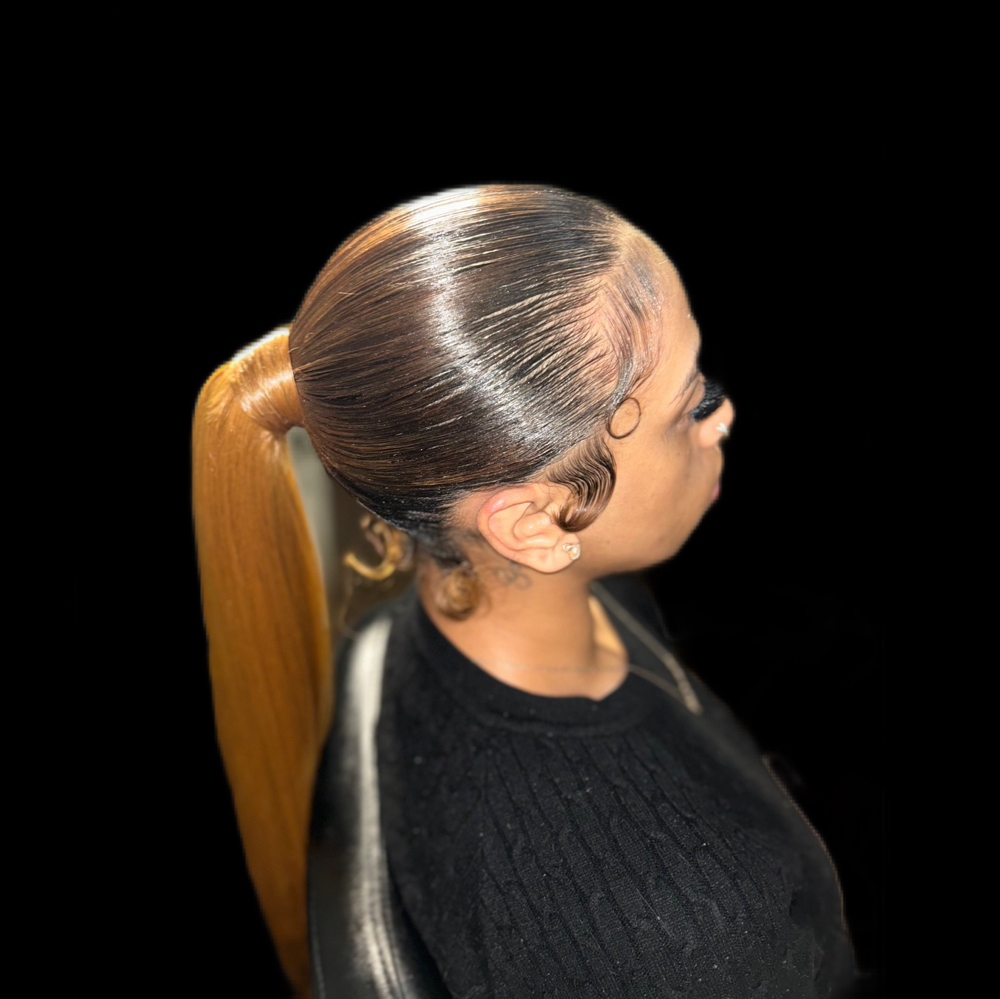 Sleek Ponytail