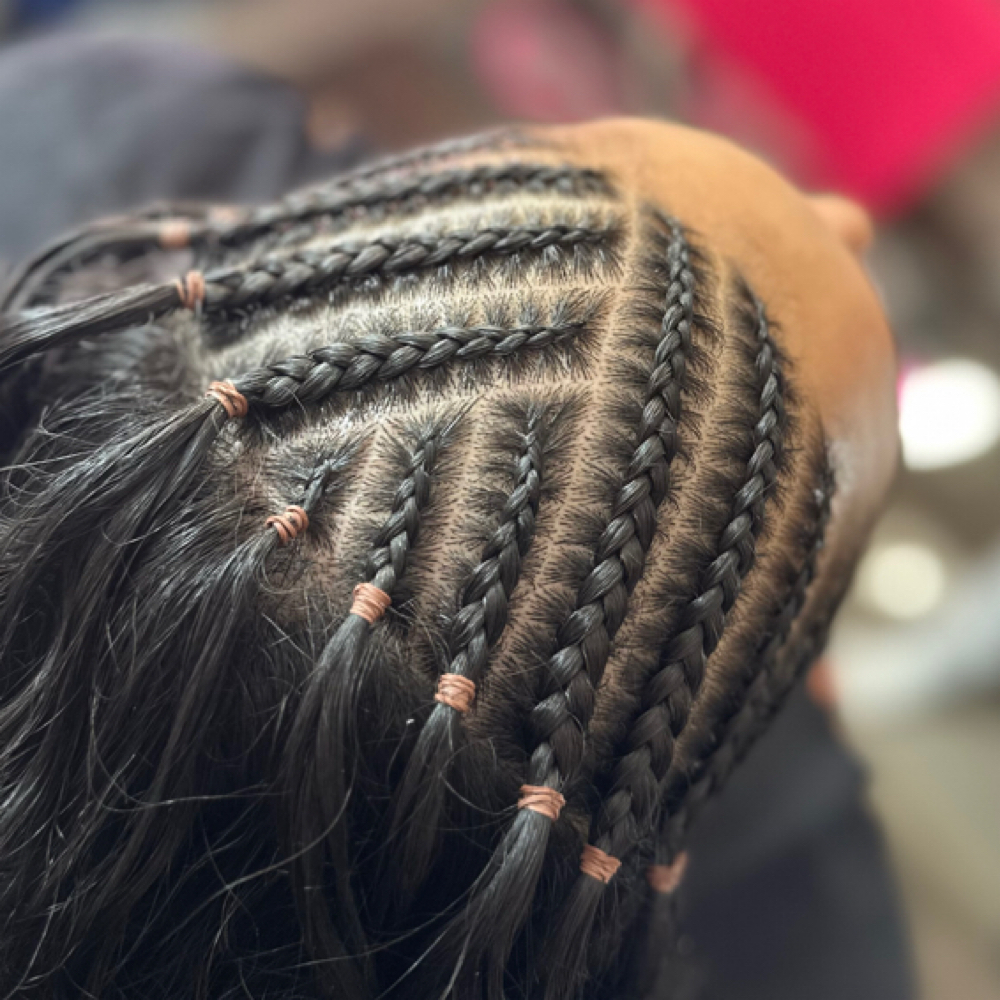 Half Braids at Hairology Universe in Plantation, FL