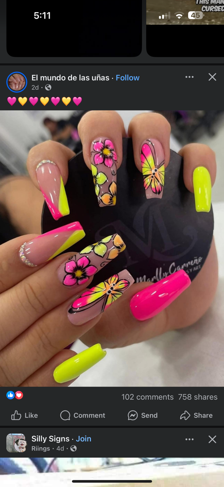 Acrylic full Set
