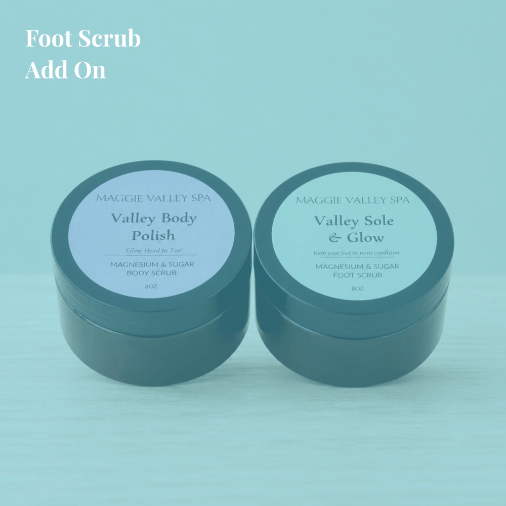 Valley Sole & Glow - Foot Scrub at Maggie Valley Spa in Maggie Valley, NC