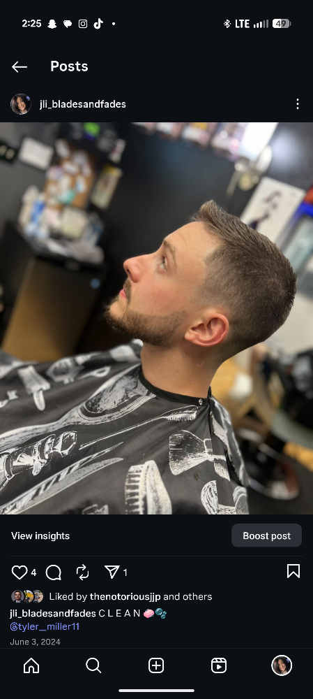 Beard Clean Up at Blades N’ Fades in Littleton, CO