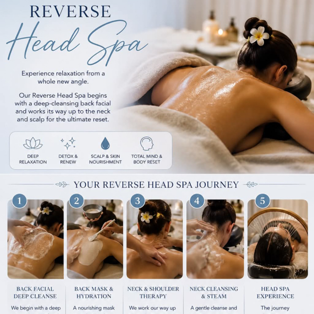 Reverse Headspa at Bare Skin & Spa in Jonesville, VA