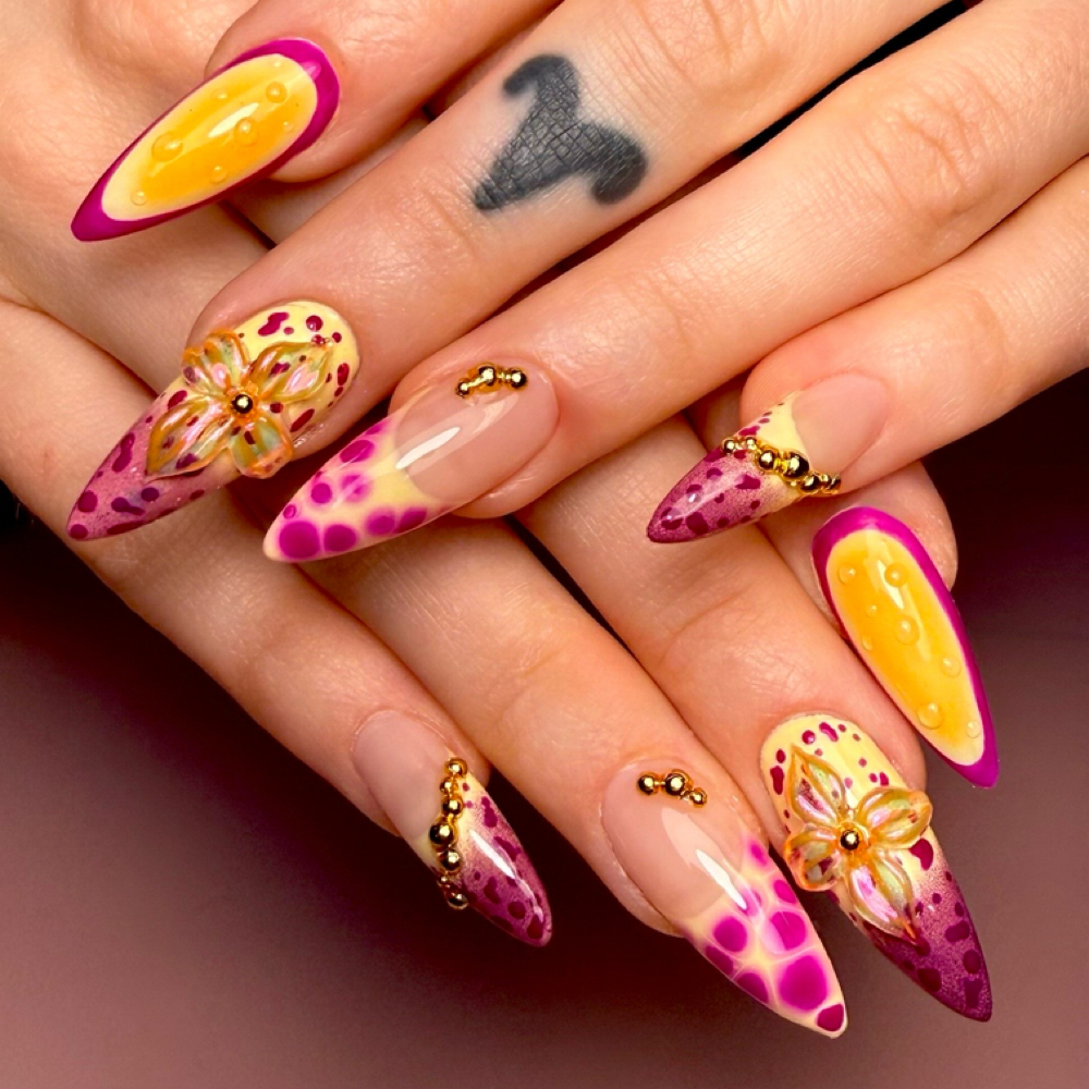Gel Extensions at Claws and Clover in Waynesville, NC