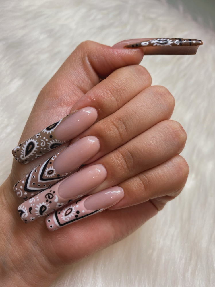 XX-Long Acrylic Full Set (10+)