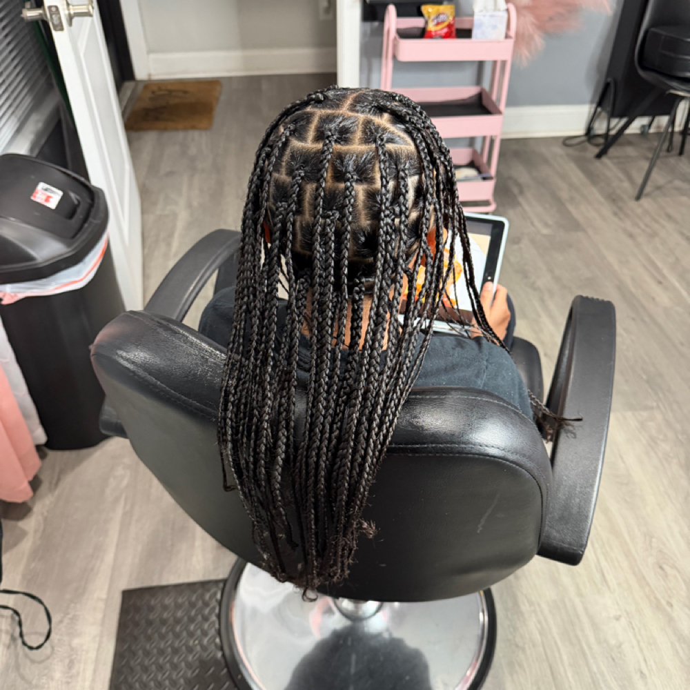 Knotless With Natural Hair at jlashanae in Murfreesboro, TN
