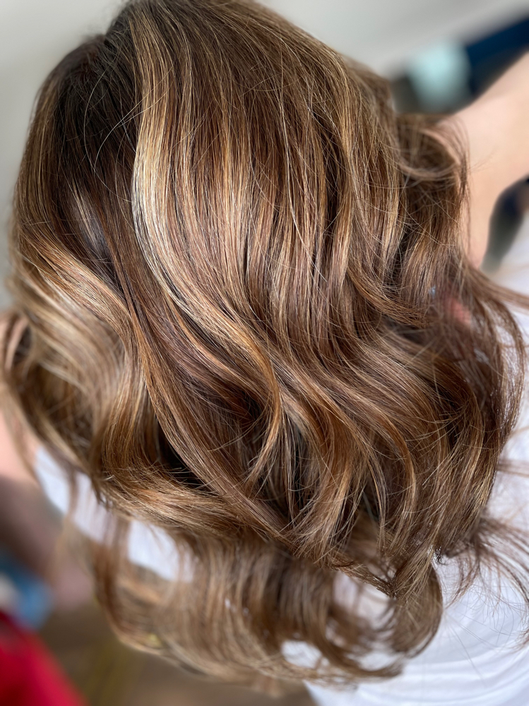 Balayage, Medium Length