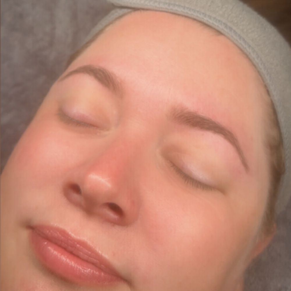 Dermaplane + Brow Sculpt at Alisha Hedrick Esthetics in Advance, NC