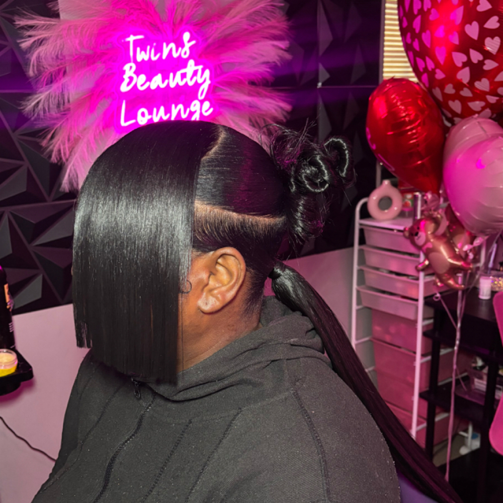 Inspo Knot Ponytails at DolledByKaylaa in Chicago, IL