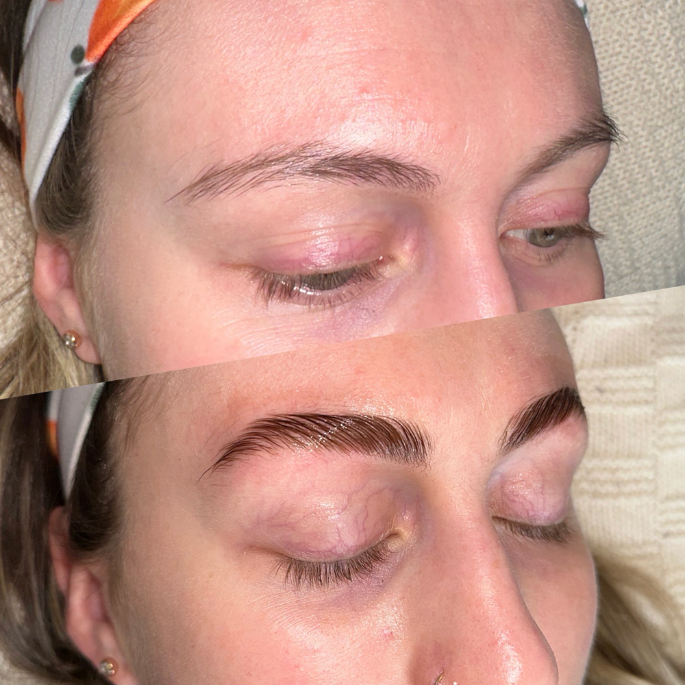 Eyebrow Lamination + Tint