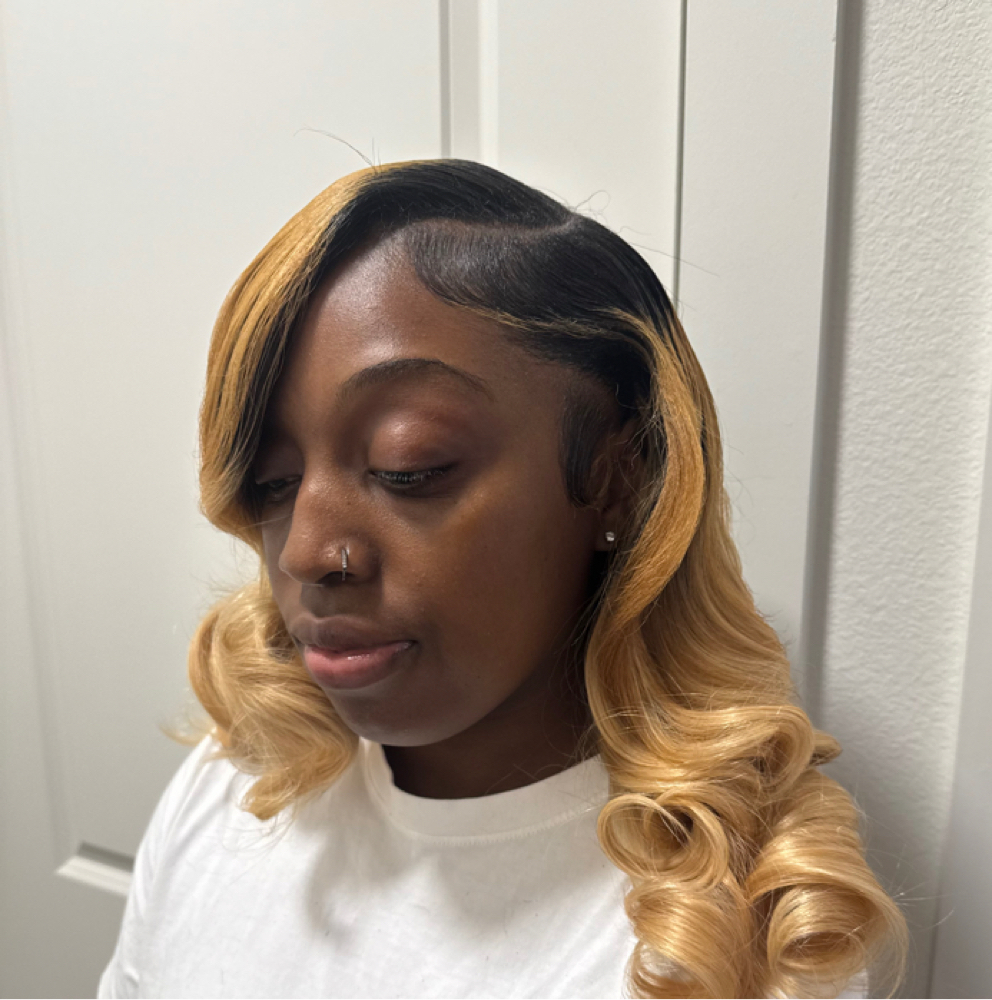 Traditional Quick Weave at AriDoesMyHair in Lewisville Texas, TX