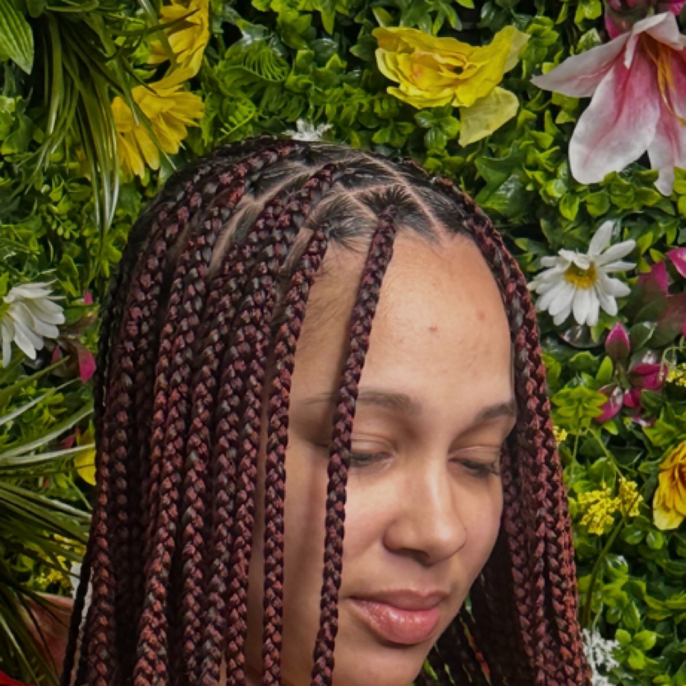 M Knotless braids at Bre The Braider in Hazelwood, MO