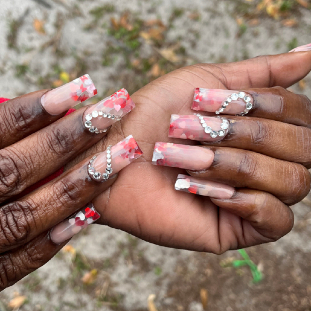 Medium Acrylic Full Set at Nails By Shakiyra LLC in Grandview, MO
