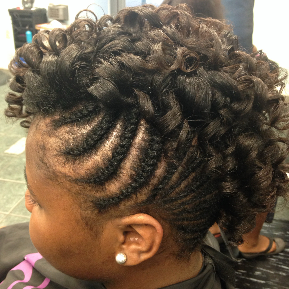 Cornrows w/ Flexi Rod Set