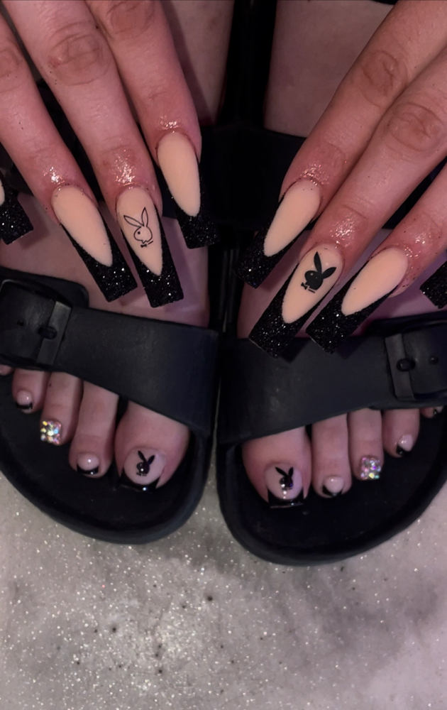 Long Set & Acrylic Toes