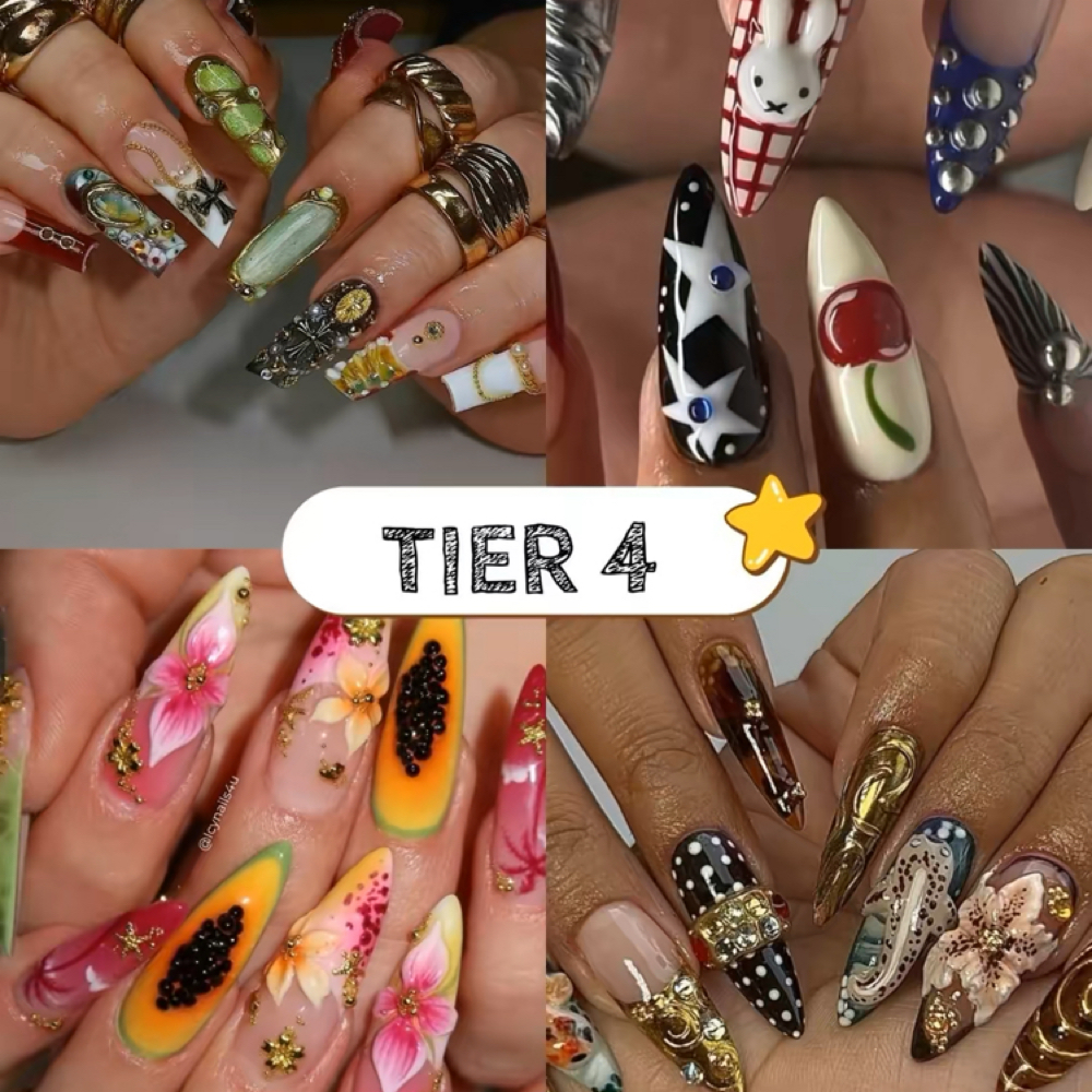 Nail Art: Tier 4 (+$60) at NailzzbyKailey in Yonkers, NY
