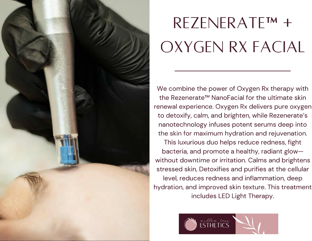 Rezenerate + Oxygen Rx Facial