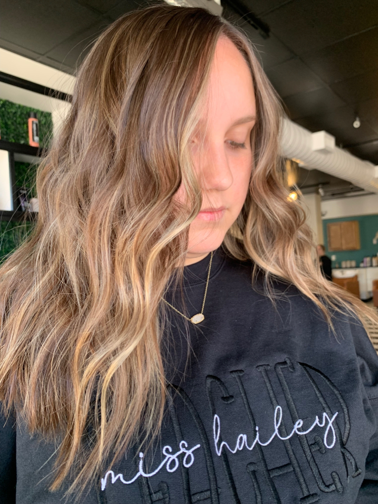 Reverse Balayage/ Full Lowlight