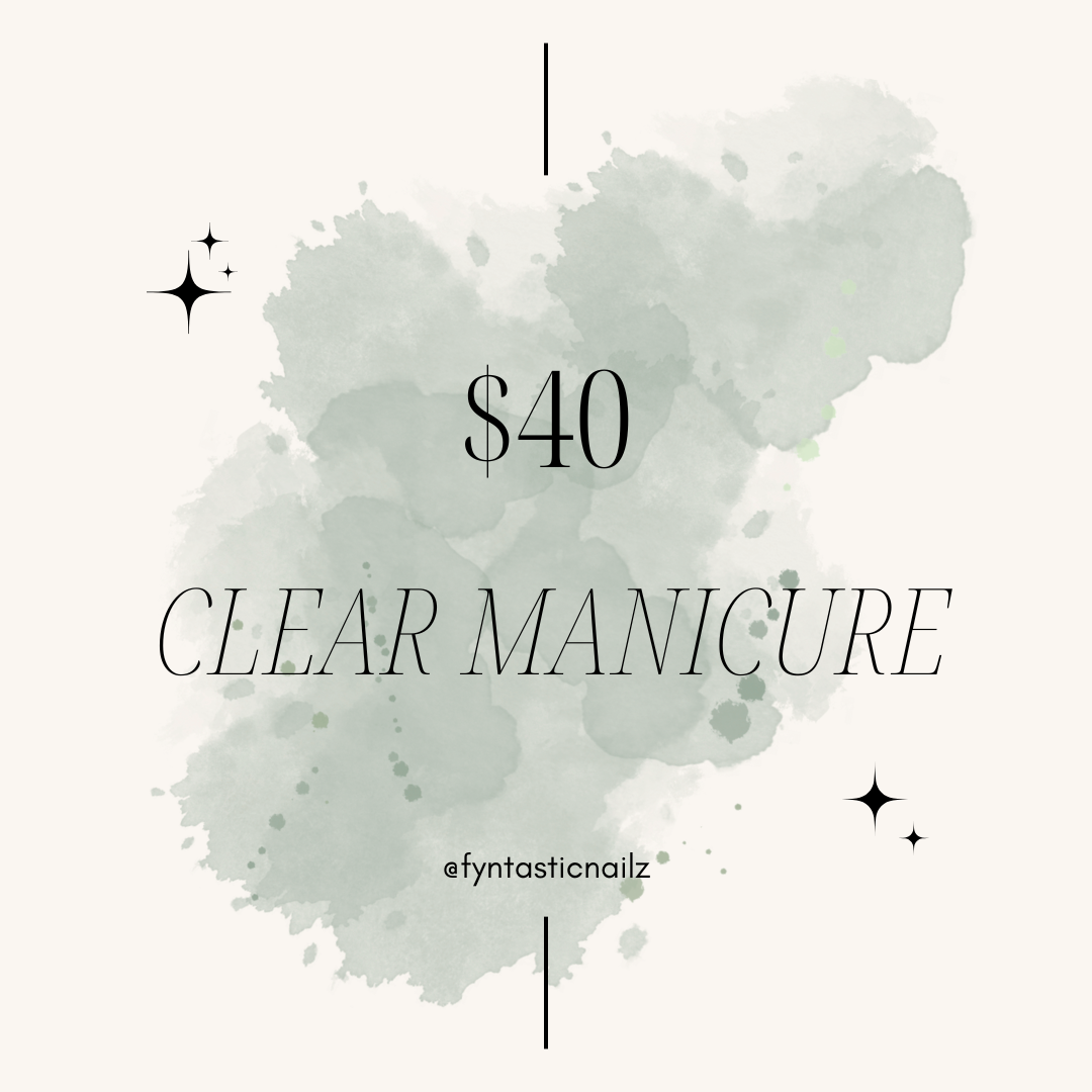 Clear Gel Manicure