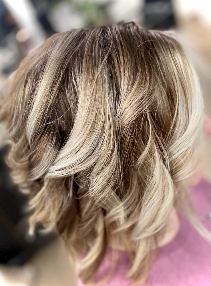 Partial Highlight/Balayage + Toner