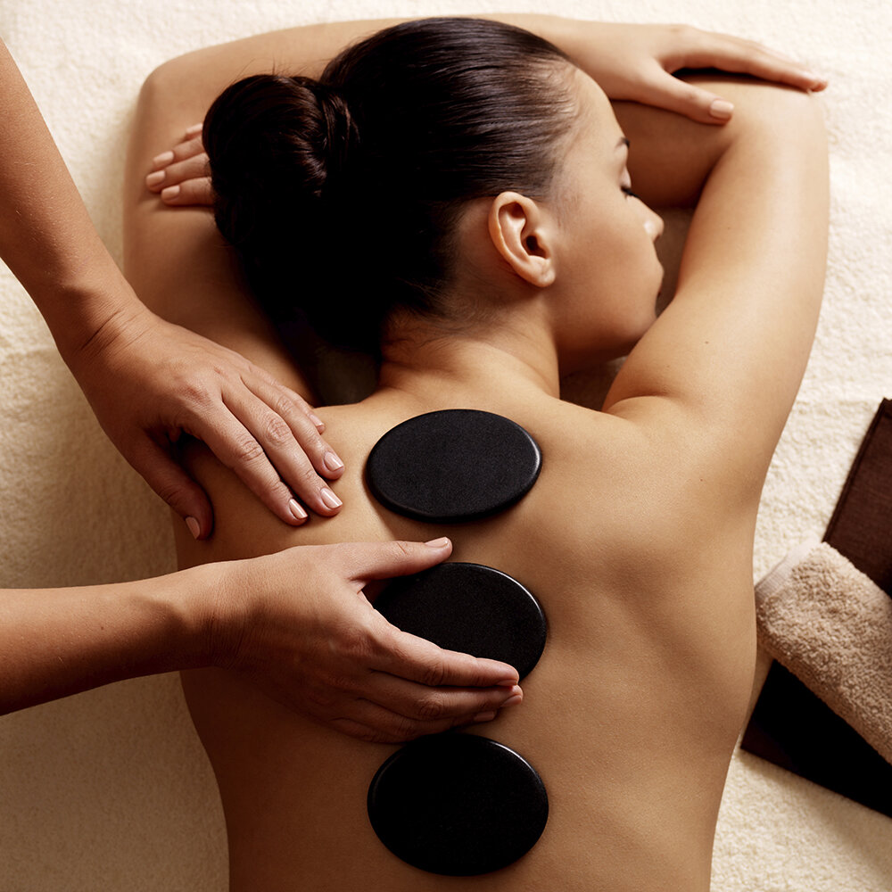 30 Min Hot Stone Massage