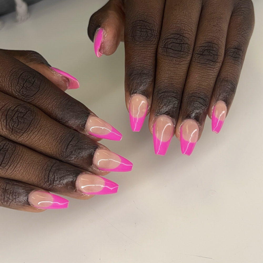Full Set w/ French Tips at Nails by Bunny in Southgate, MI