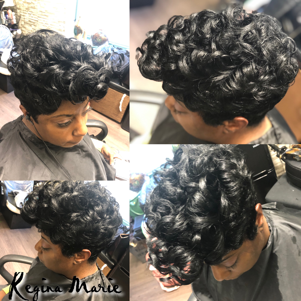 Short Hair Cut & Style