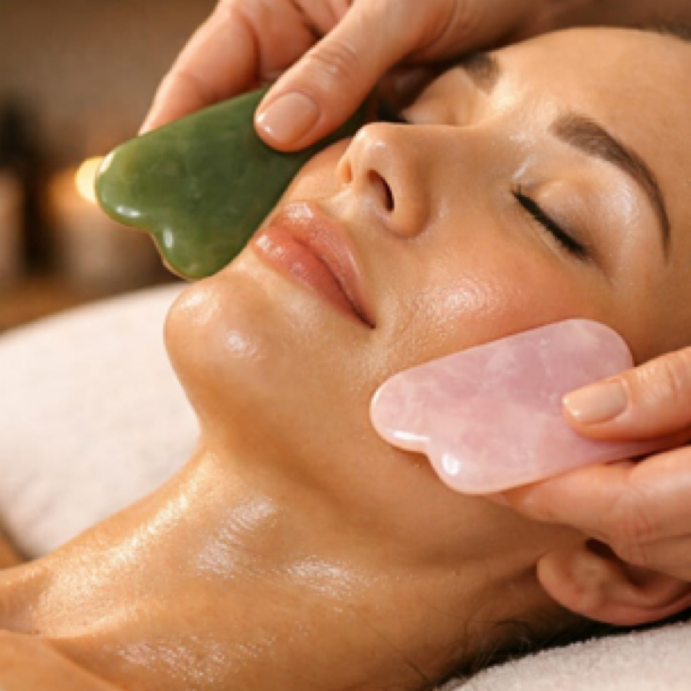 Gua Sha at Glow By Honesty in Denver, CO