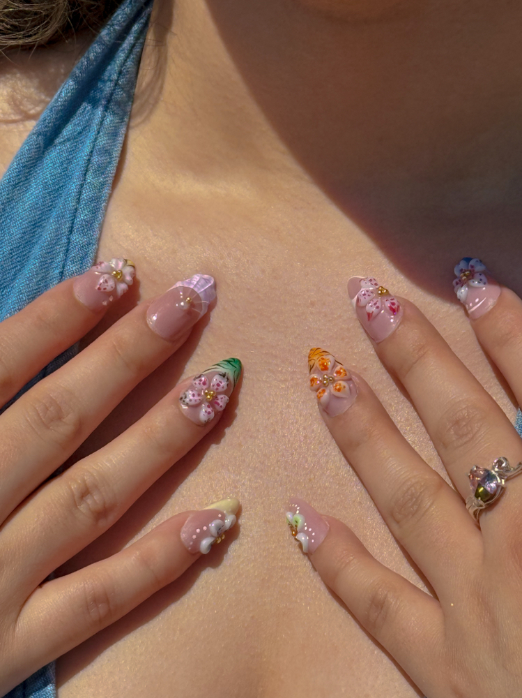 Gel X Nail Art Tier 3 at Chia Nails It in Newton, NC
