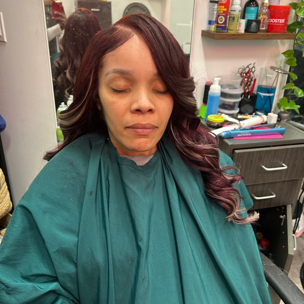 Quick Weave Long at Madame Jay Salon in Freeport, NY