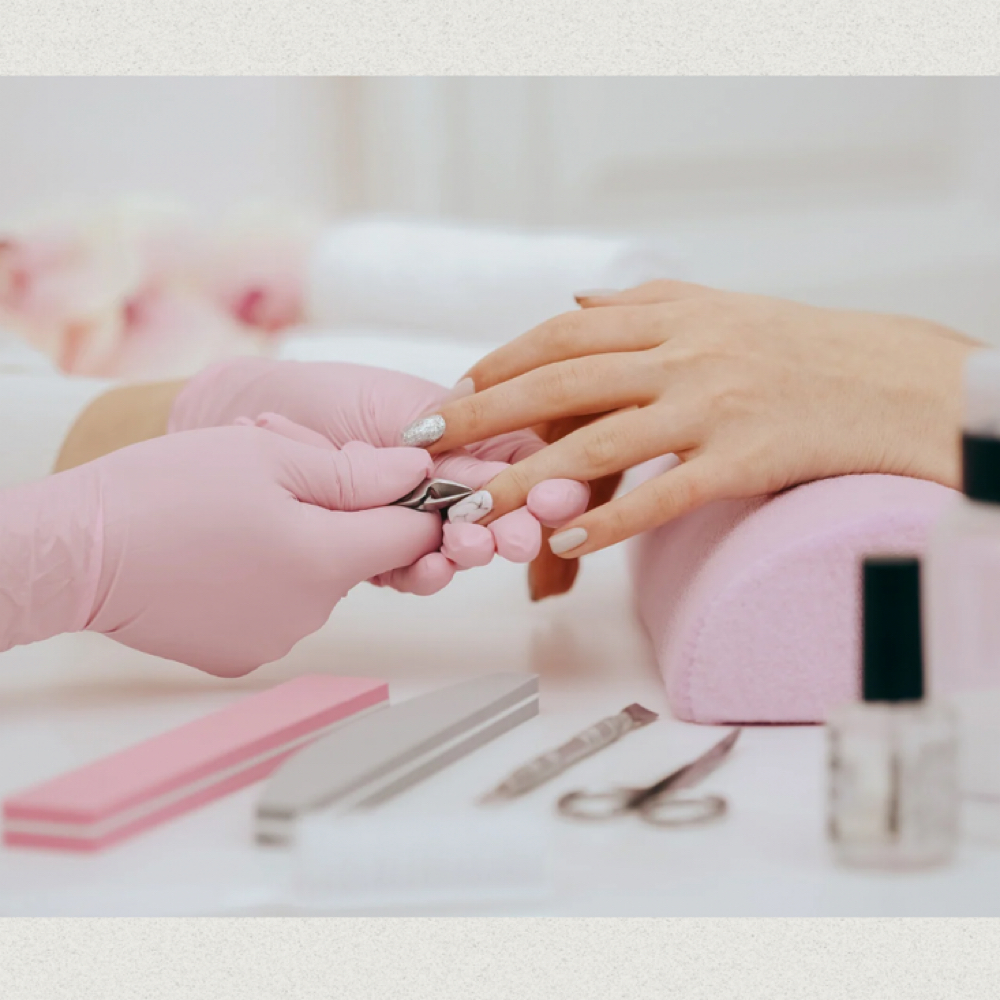 Manicure at Genny's Beauty Studio in Pharr, TX