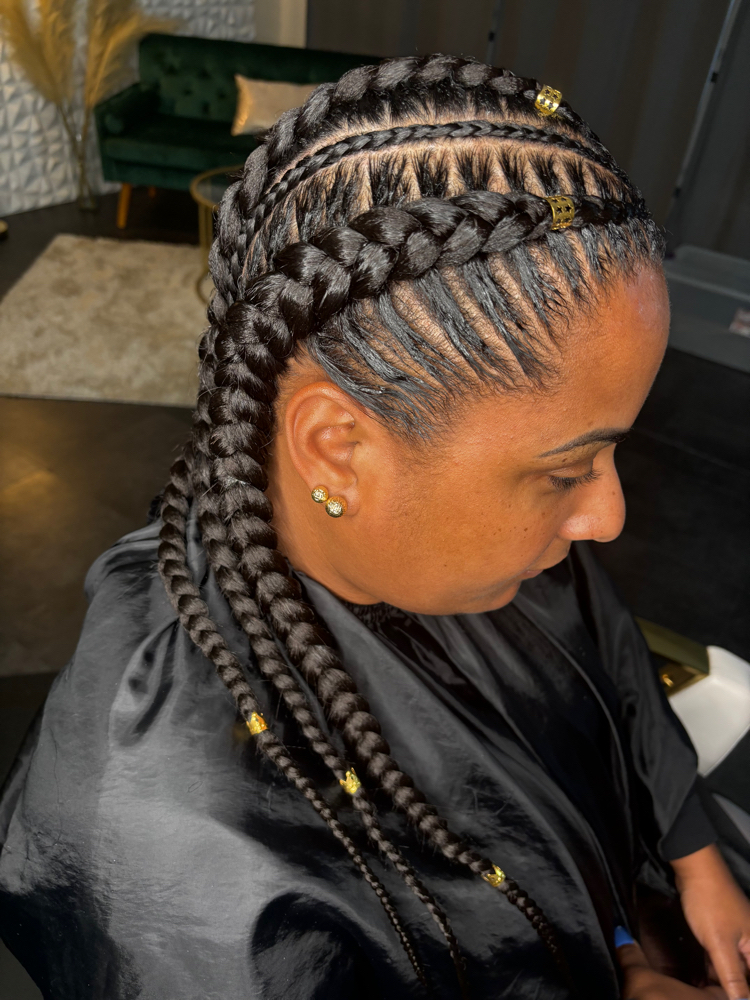 Cornrows / Feed In - Large