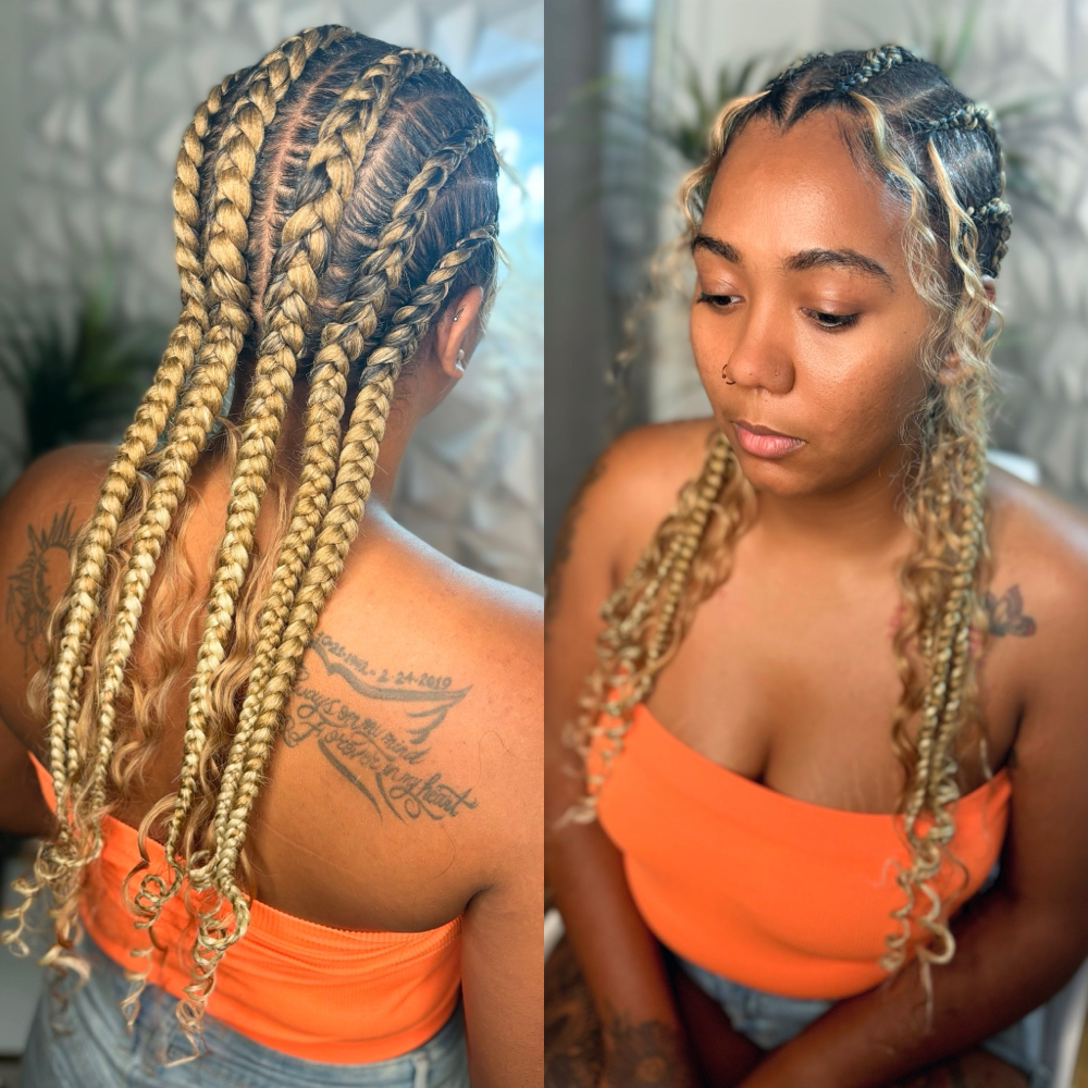 Cornrows / Feed In - Large at Taylor Braidz, LLC in Ocala, FL