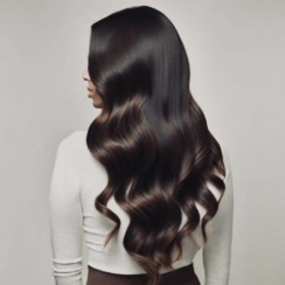 Luxury Sewn Weft Hair Included at Nancy Britton in Redlands, CA
