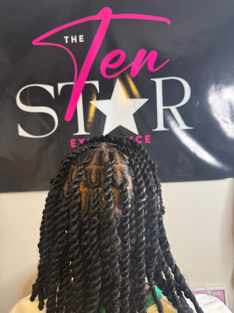 Invisible 2 Strand Twist