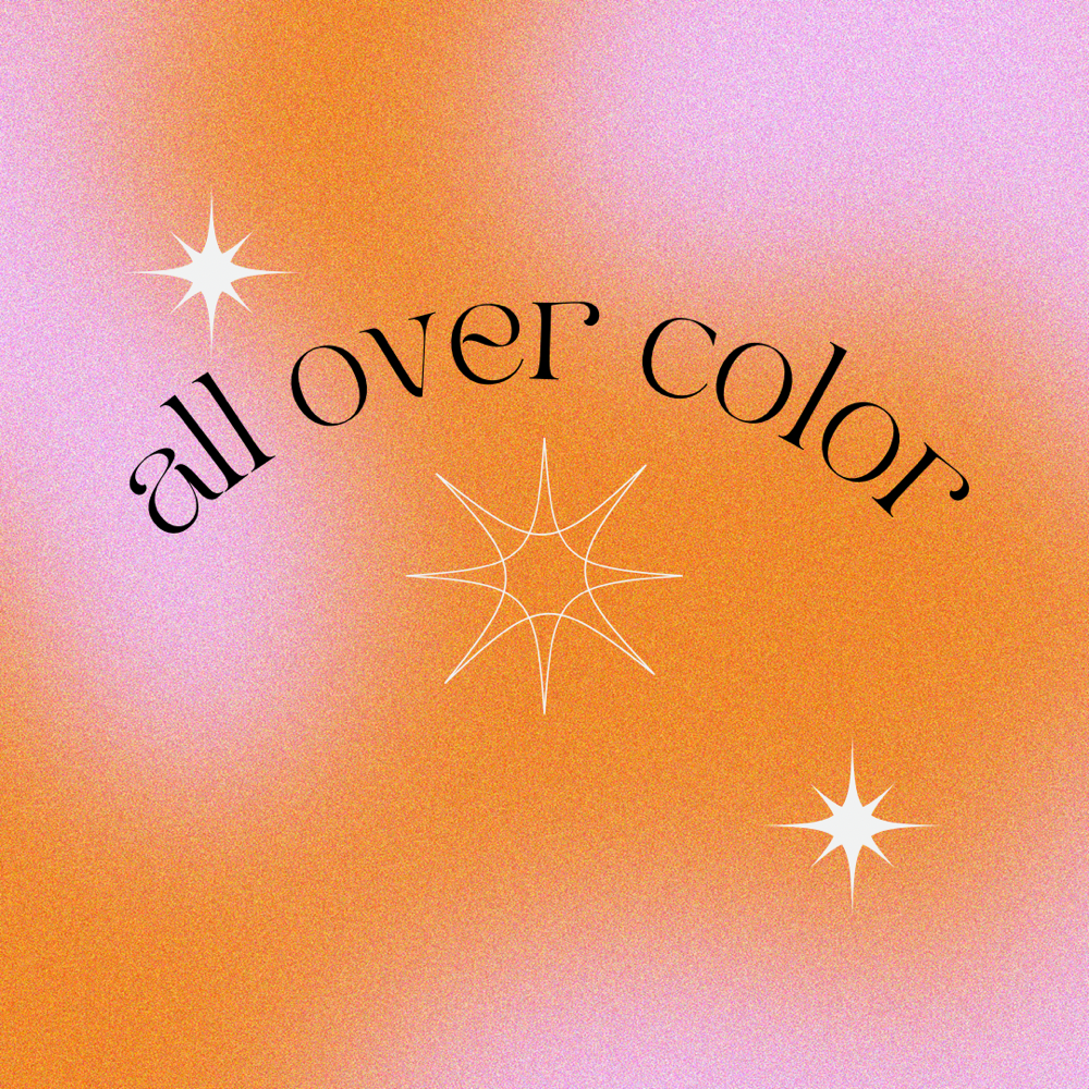 All over color natural color