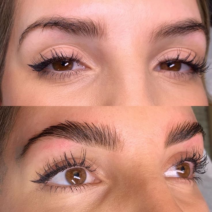 BROW LAMINATION WITH TINT