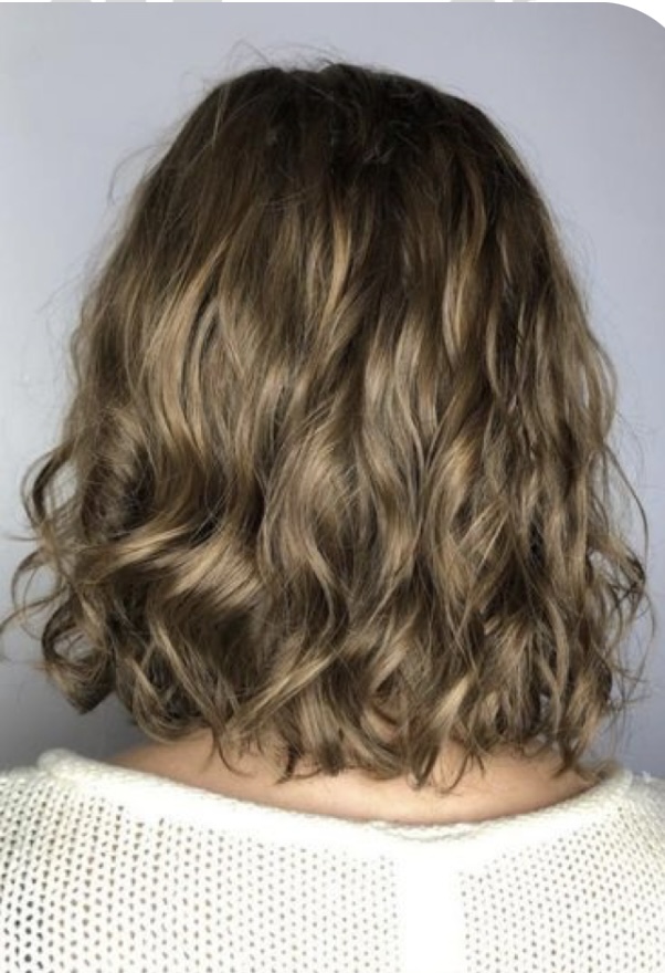 Medium Length Perm