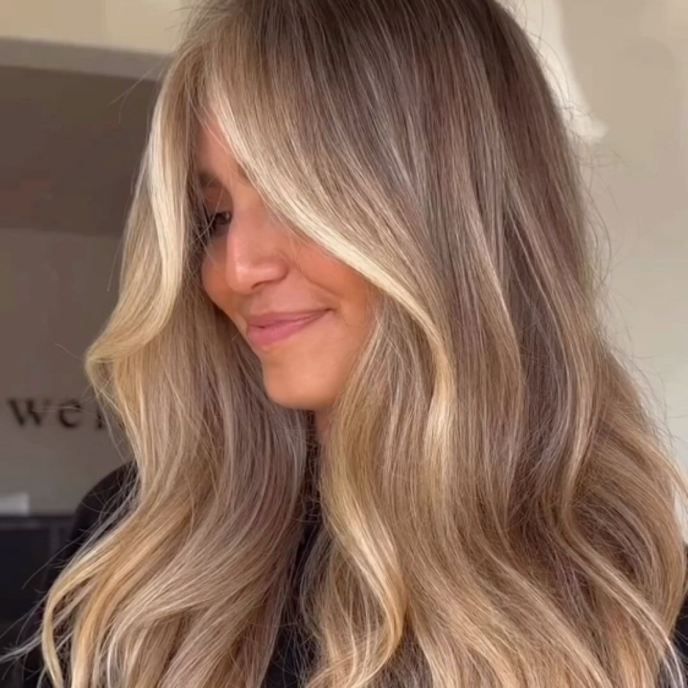 Teddy Bear Bronde at Balayaged By Julia in Natick, MA