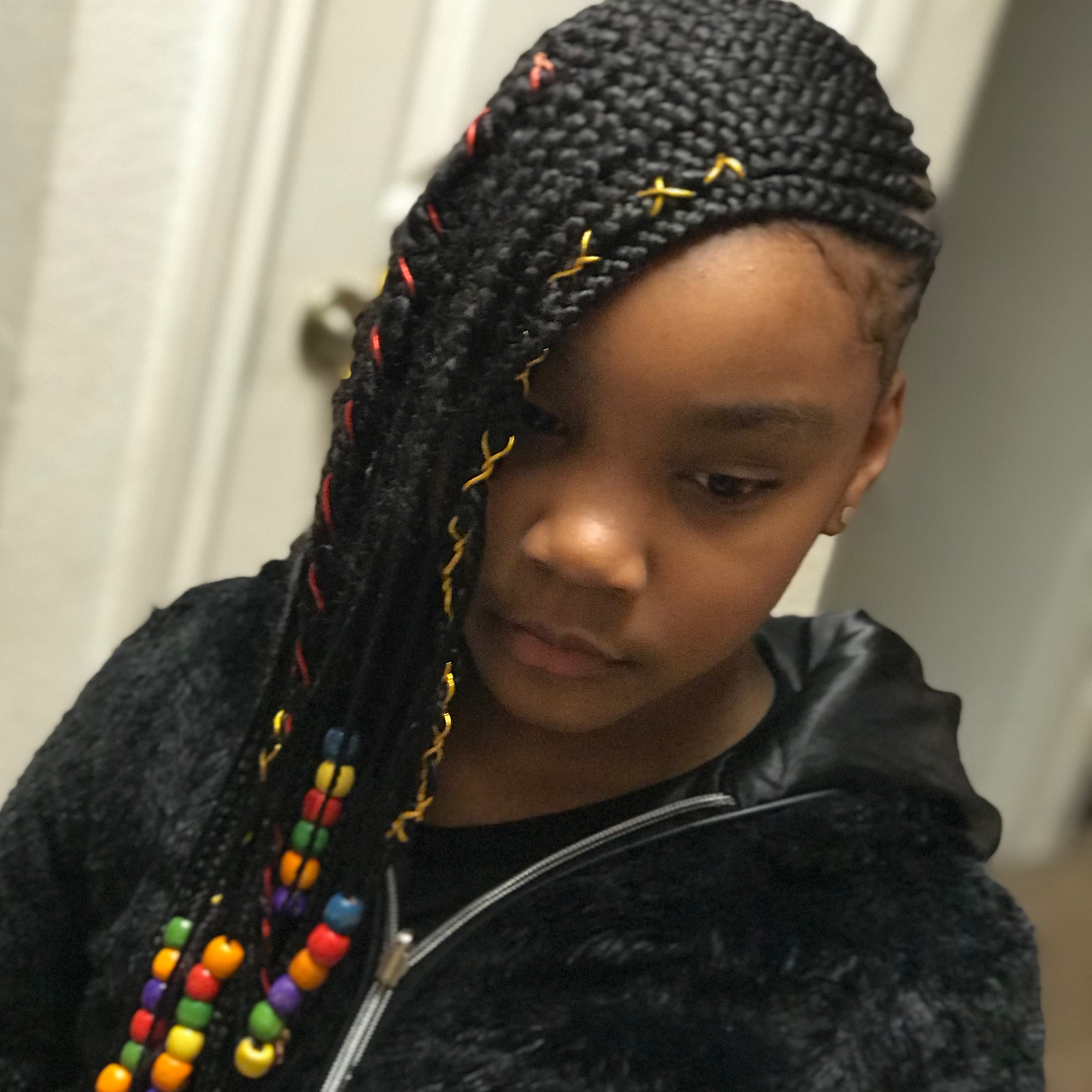 Little Girl Braids-extension at BeYoutiful Beauty Barr in Houston, TX