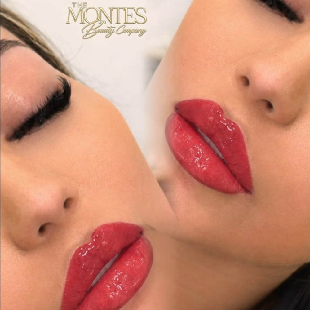 Lip Blush PMU By Myranda Montes at MicroBaddie Co. in Chicago, IL