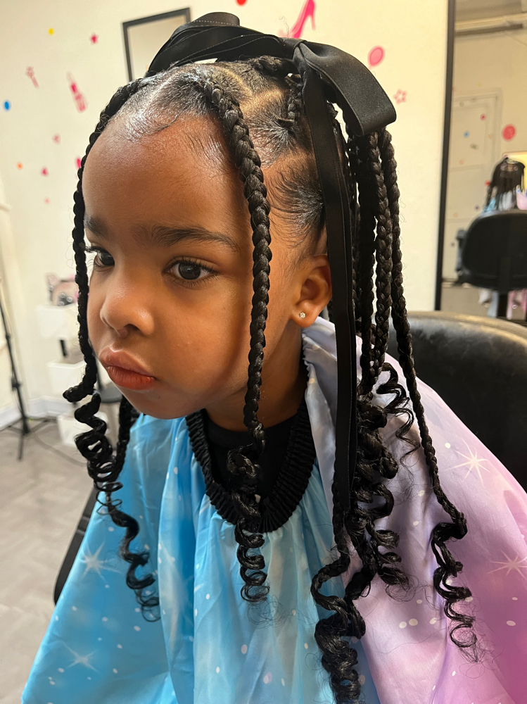 Kids Med/large Knotless Touch Up