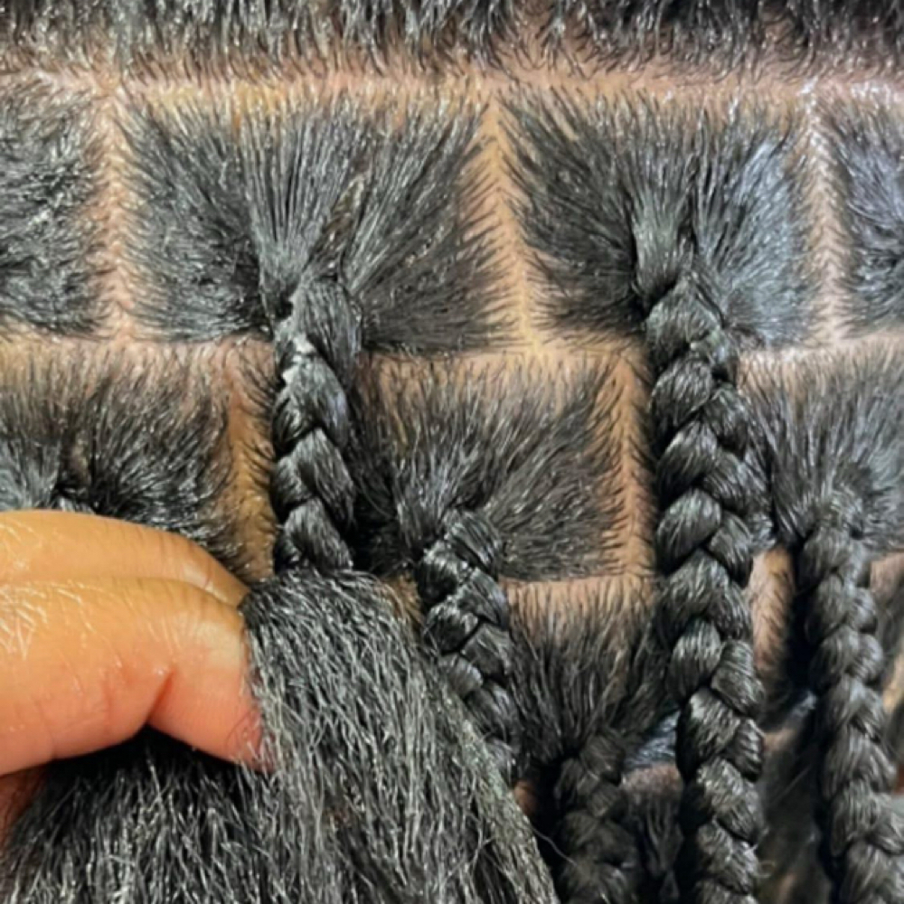 Knotless Box Braids at Crown Theory Studios in Holiday, FL