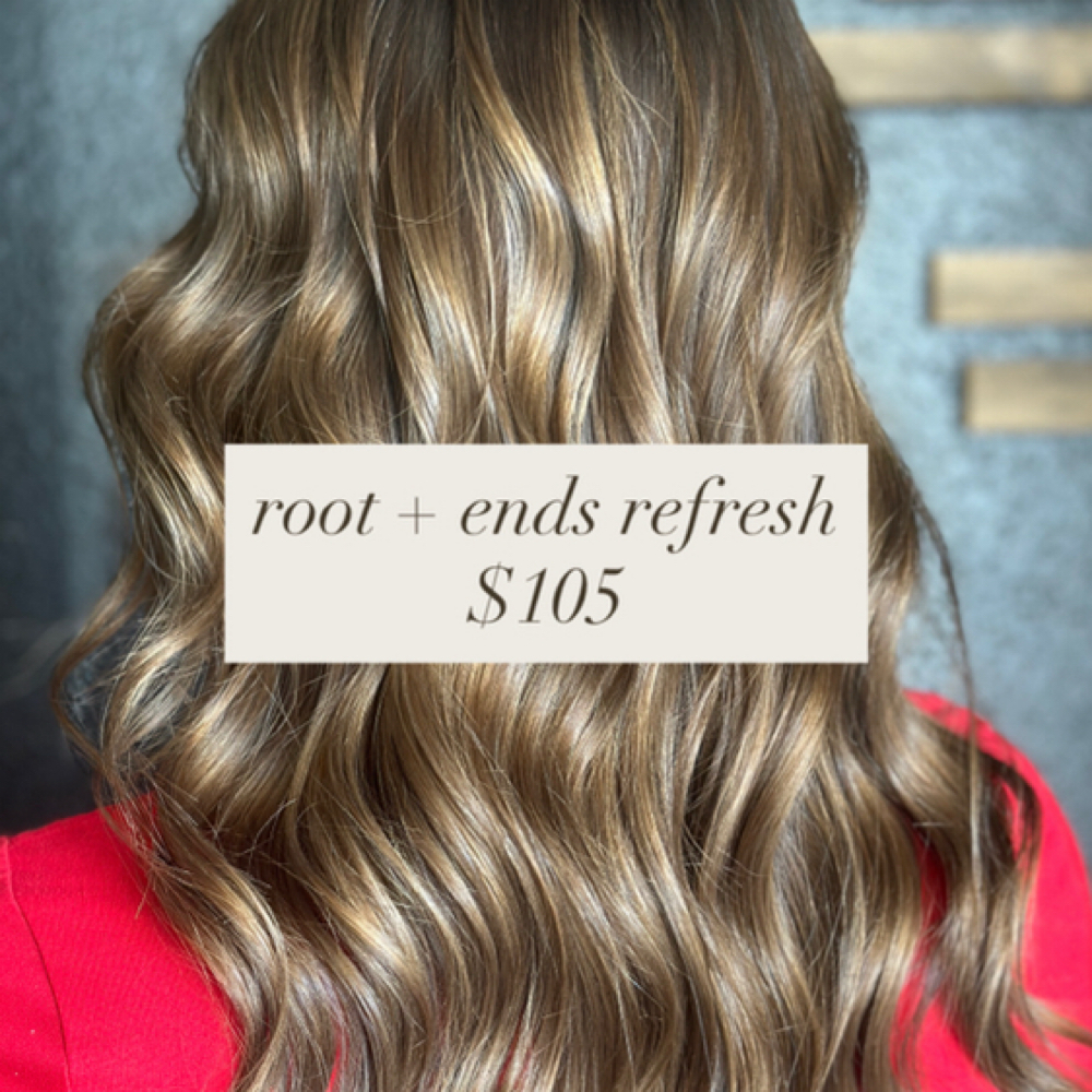 Roots + Ends Refresh at Macara Salon + Spa in Joplin, MO