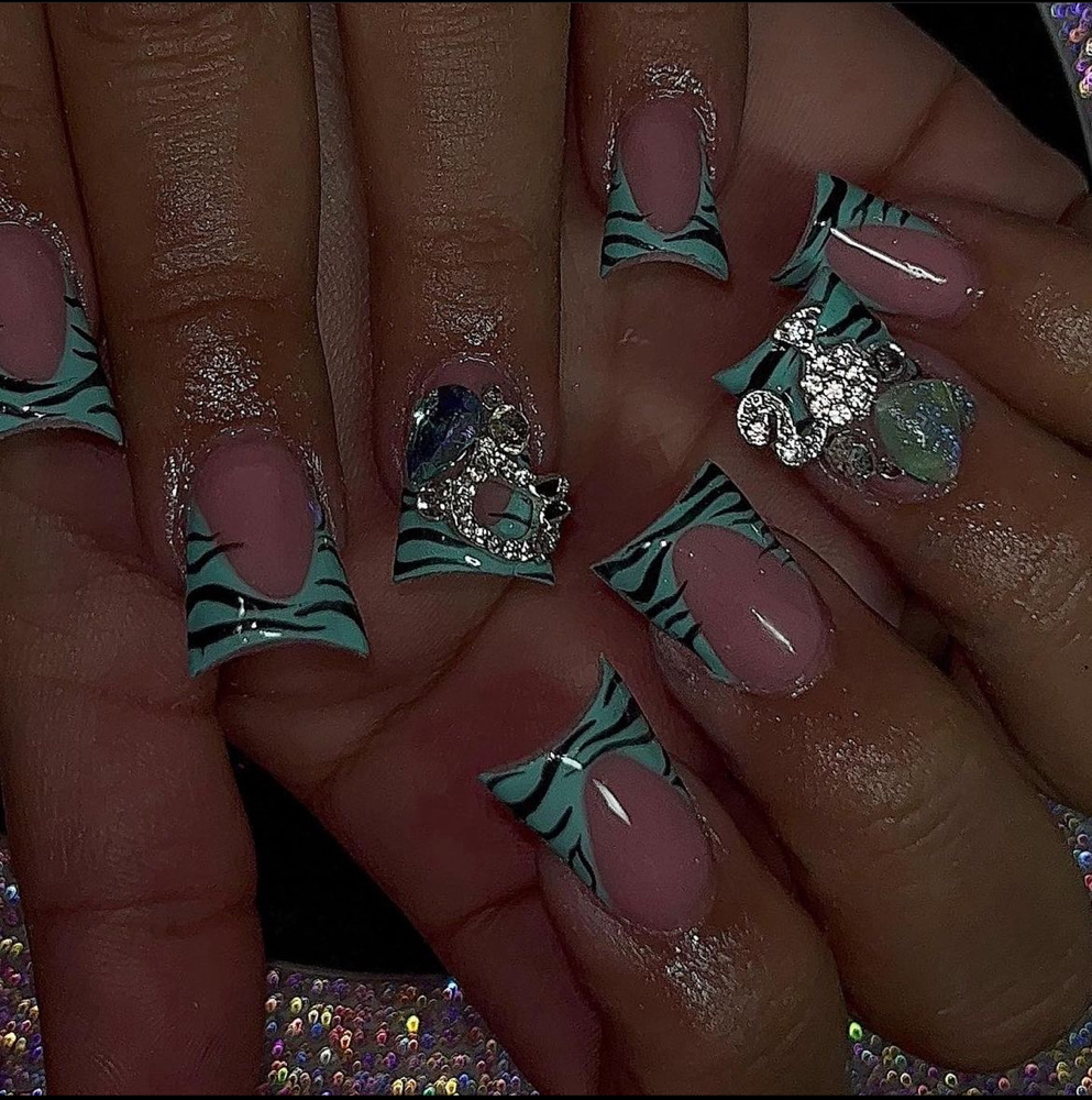 Duck Nails Acrylic Full Set